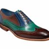 Men Barker | Valiant Hand Painted Brogue