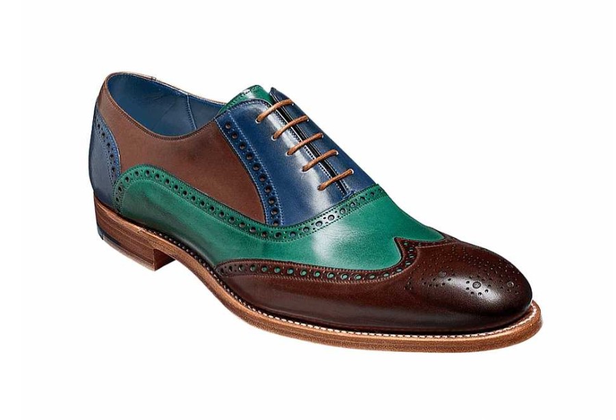 Men Barker | Valiant Hand Painted Brogue