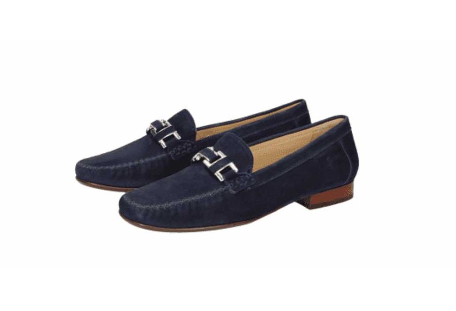 Women Sioux | Cambria Suede Chained Loafer