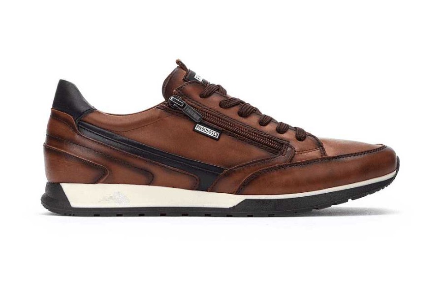 Men Pikolinos | Cambil Leather Trainer