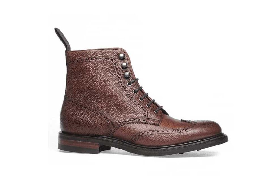 Women Cheaney & Sons | Olivia R Derby Brogue Boot