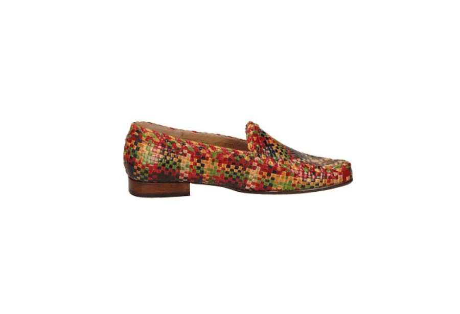 Women Sioux | Cordera Braided Leather Loafer