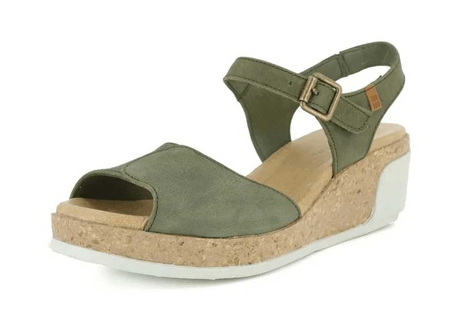 Women El Naturalista | Wedged Heel Sandal