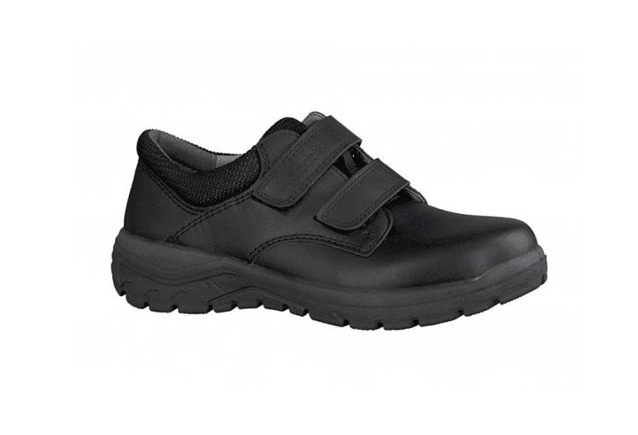 Boys Ricosta | Jack Velcro Boys School Shoe