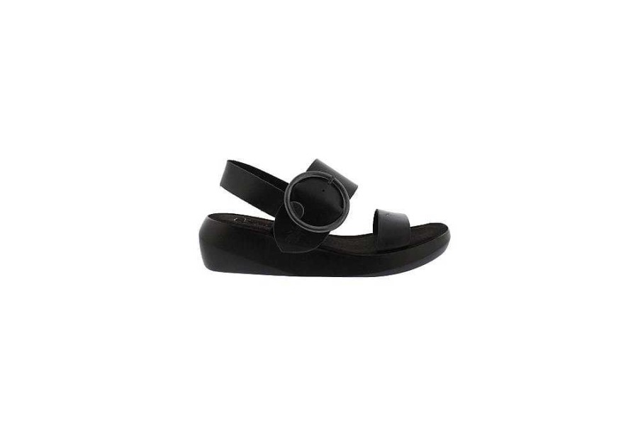 Women Fly | Bani Big Buckle Sandal