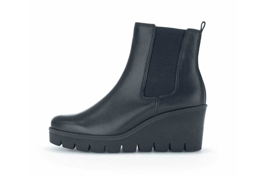 Women Gabor | Ubique Wedge Chelsea Boot