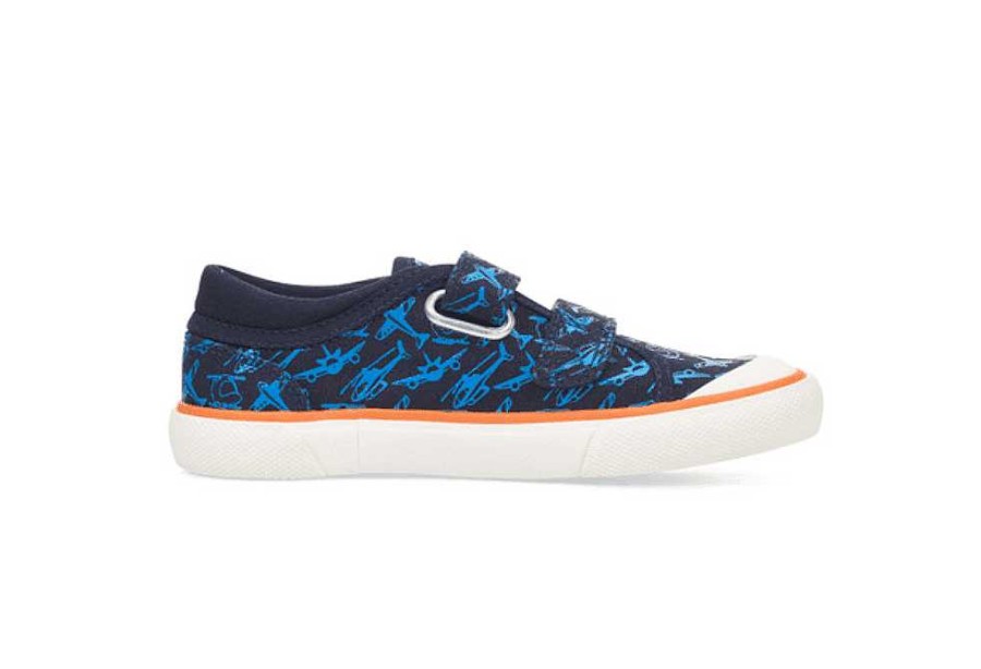 Boys Start- Rite | Zoom Canvas Riptape Shoe