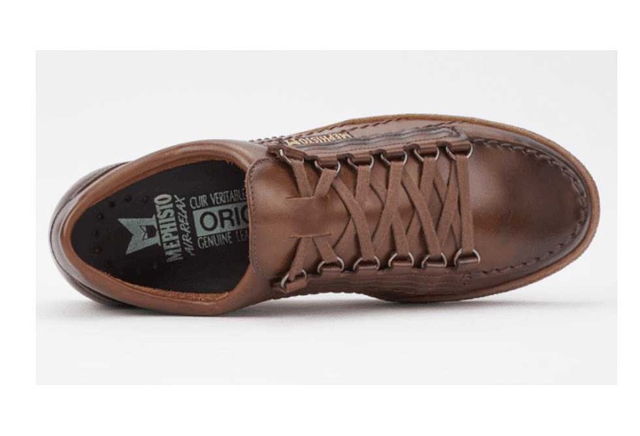 Men Mephisto | Rainbow Smooth Leather Lace Up