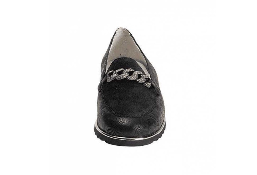 Women Waldlaufer | H-Ragna Wide Fitting Chain Loafer