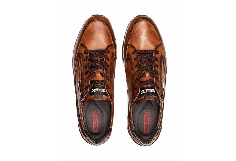 Men Pikolinos | Cambil Leather Trainer