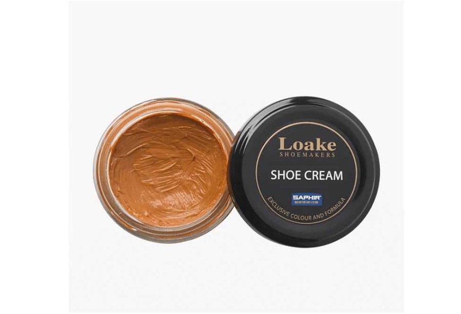 Accessories Loake | Tan Leather Shoe Cream