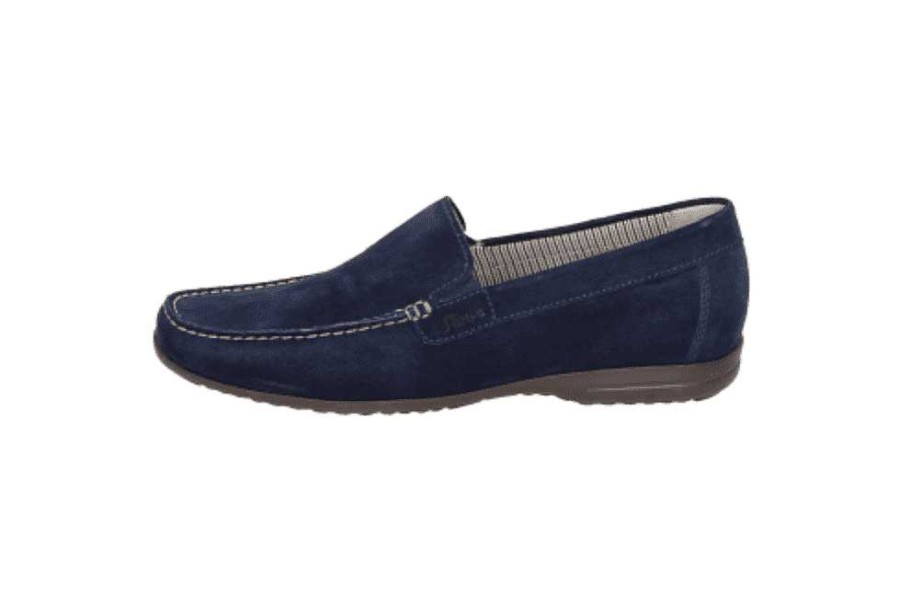 Men Sioux | Giumelo 700 Suede Slip On Loafer