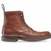 Men Cheaney & Sons | Tweed Derby Brogue Boot