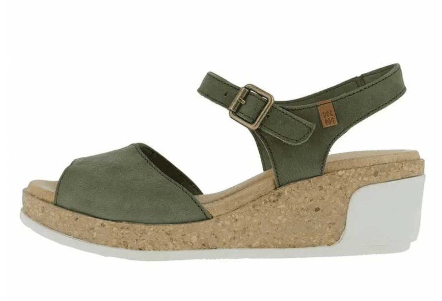 Women El Naturalista | Wedged Heel Sandal