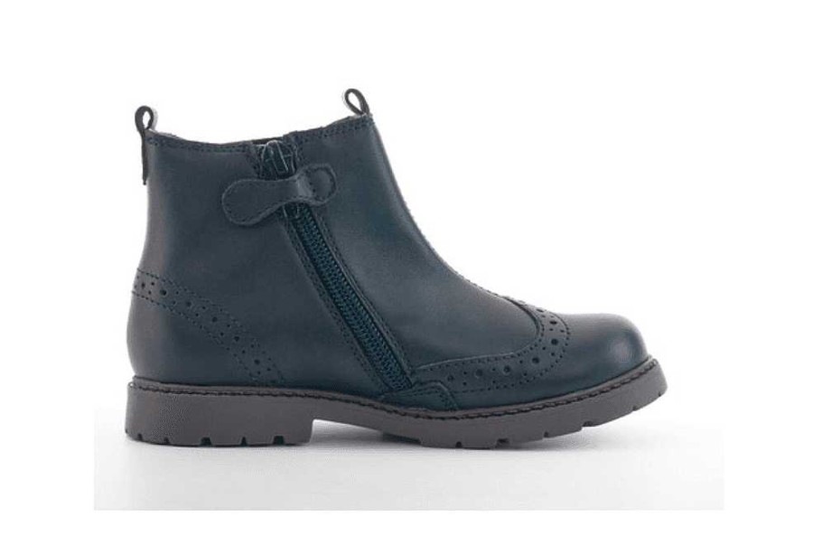 Girls Start- Rite | Chelsea Nspcc Zip Up Ankle Boot