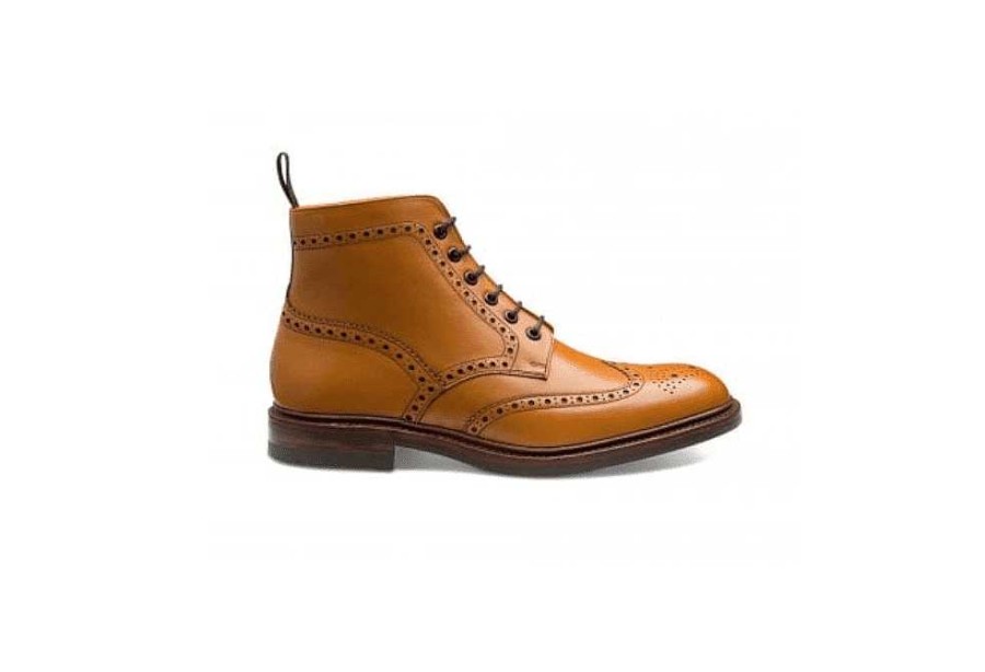 Men Loake | Burford Brogue Lace Up Boots