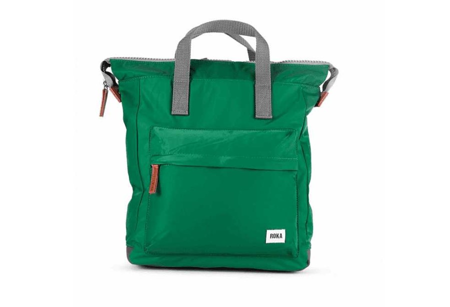 Accessories Roka | Bantry B Medium Sustainable Zip Backpack